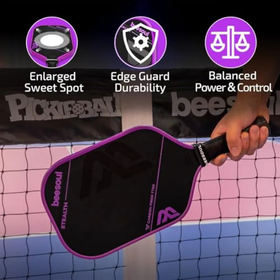 Pickleball Paddle with Thermoformed T700