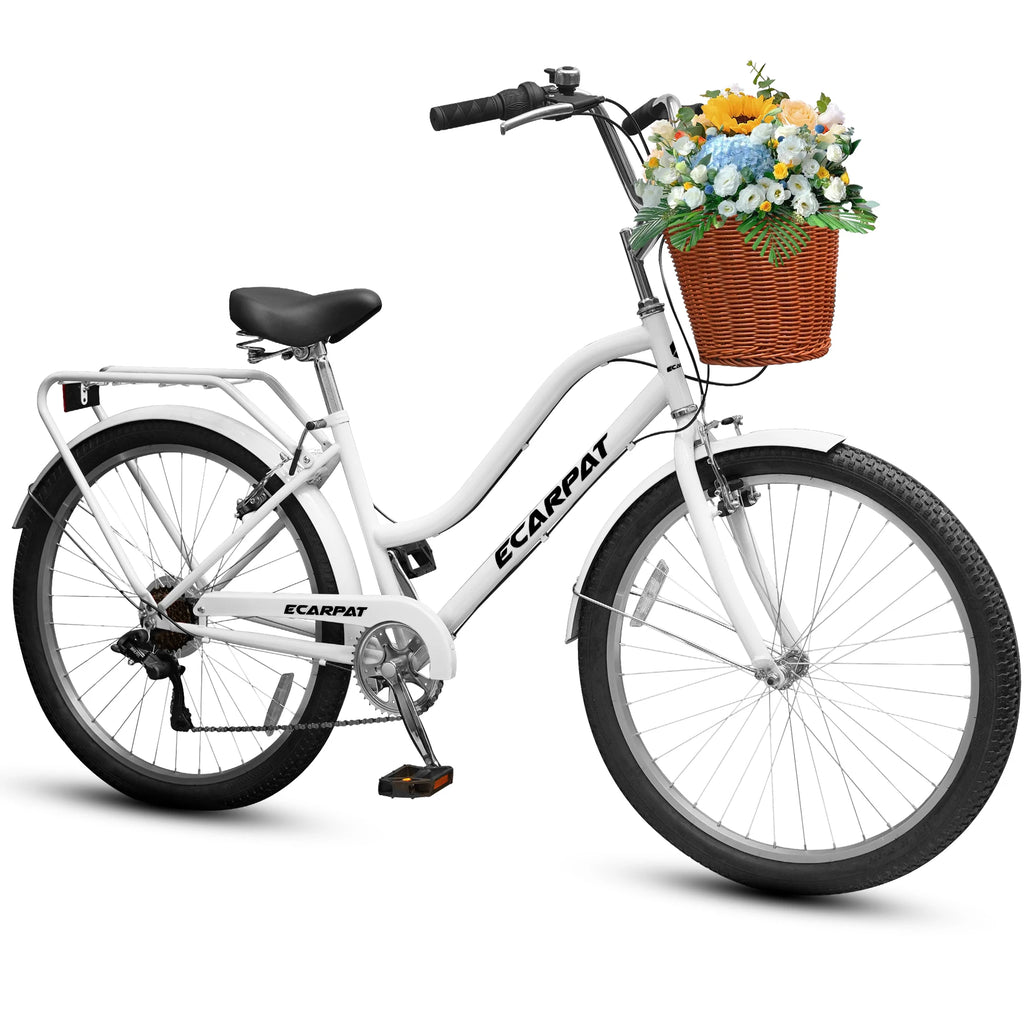 26 Inch Beach Cruiser Bike for Women