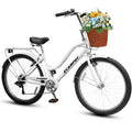 26 Inch Beach Cruiser Bike for Women