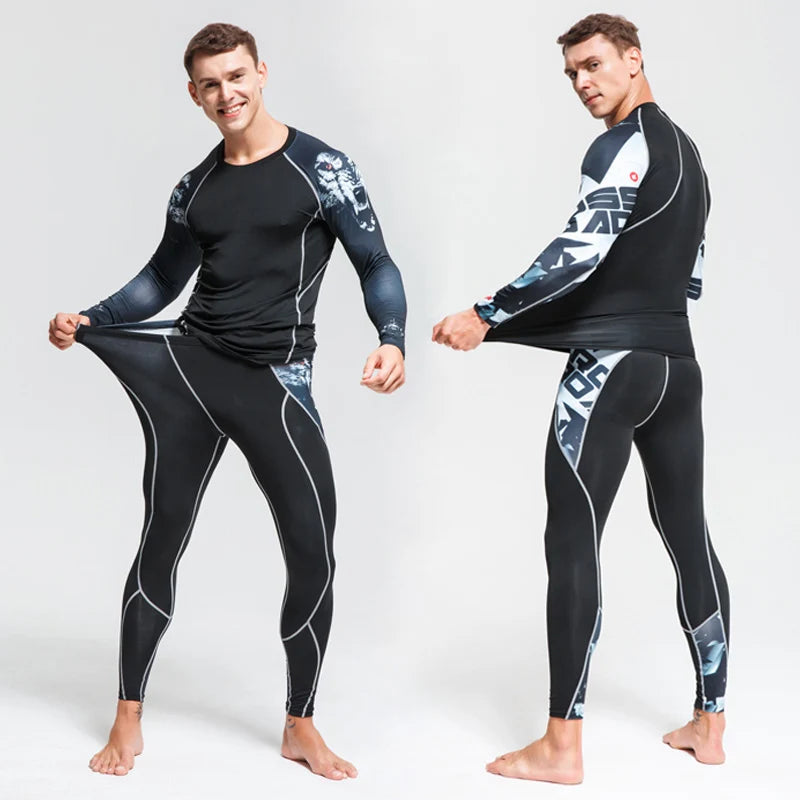 Thermo Underwear Men Clothing Long Johns Sets