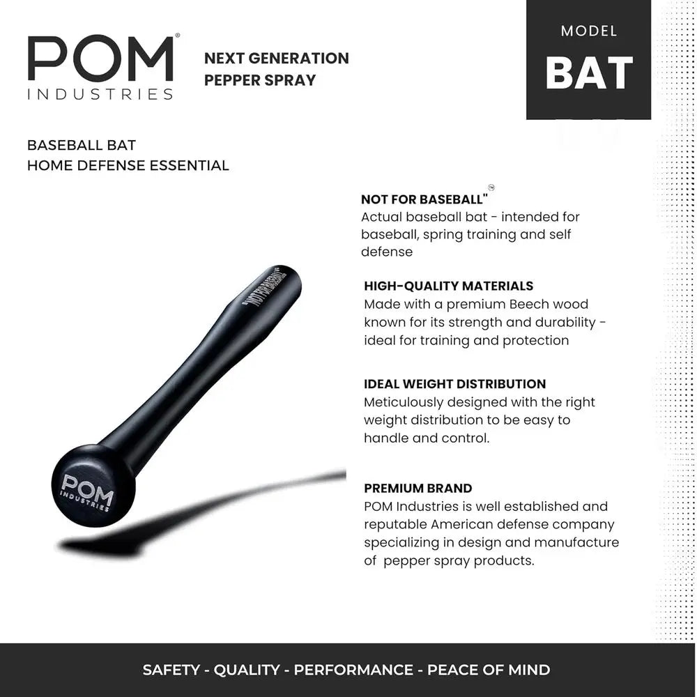 Authentic Hardwood Baseball Bat