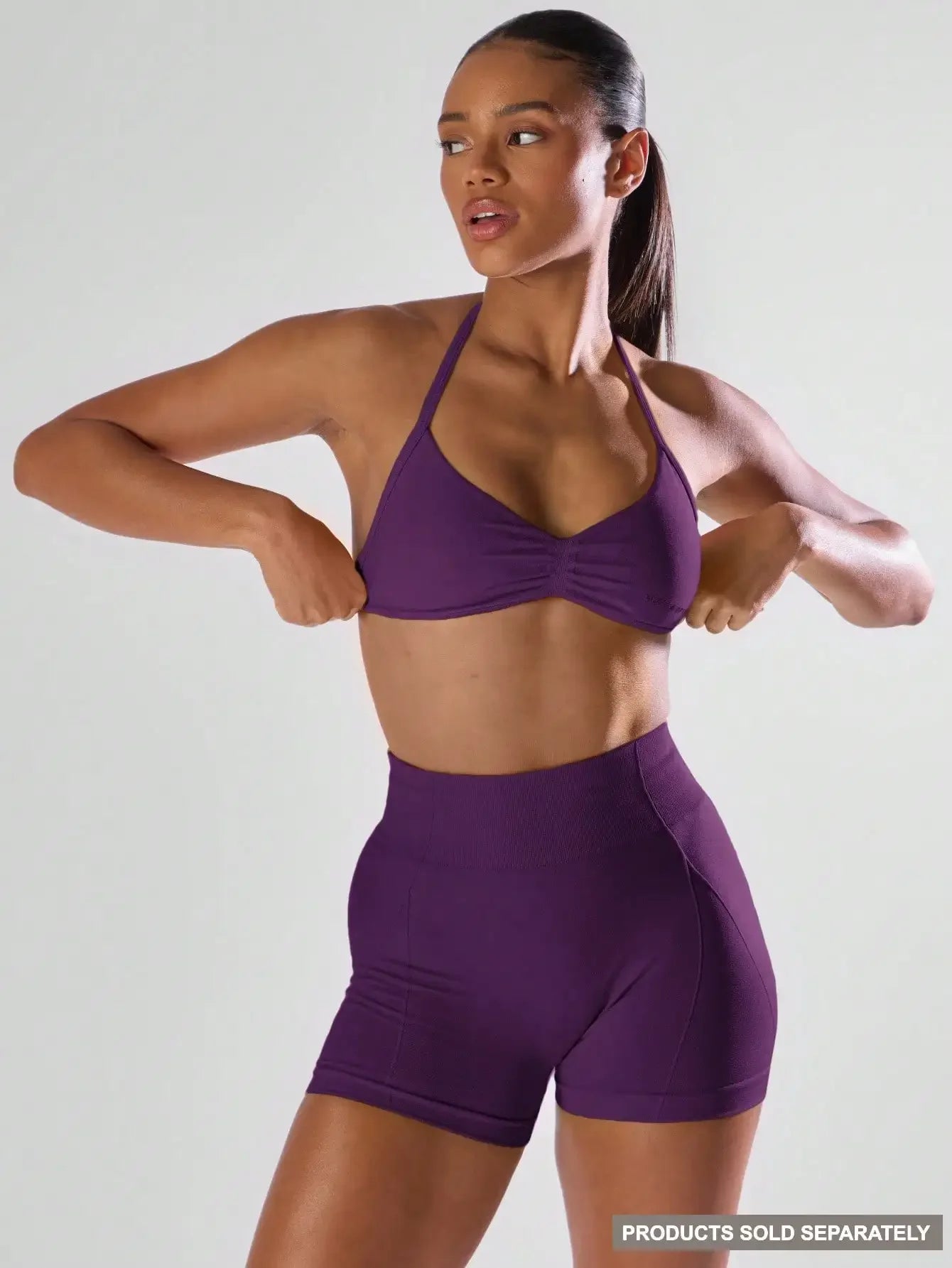 Sport Fitted Sports Bra Open Back l