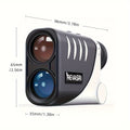 1500M Golf Rangefinder, Slope-Compensated
