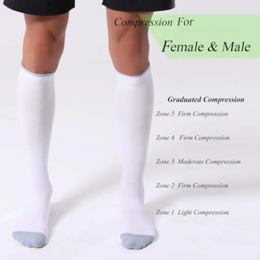 3 Pairs Compression Socks Unisex