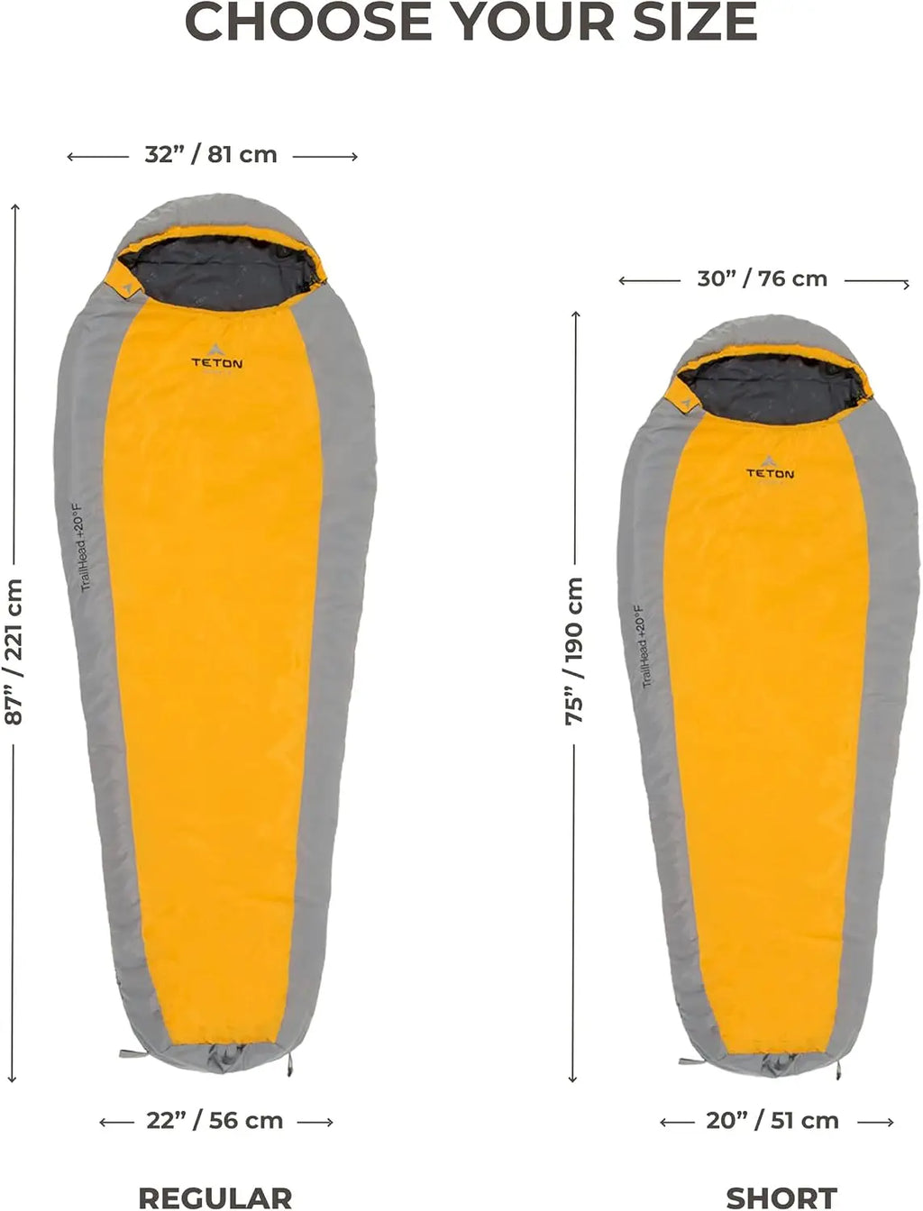 20F and 5F Degree Sleeping Bag