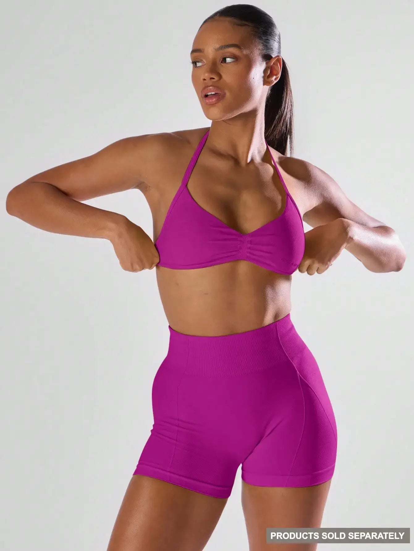 Sport Fitted Sports Bra Open Back l