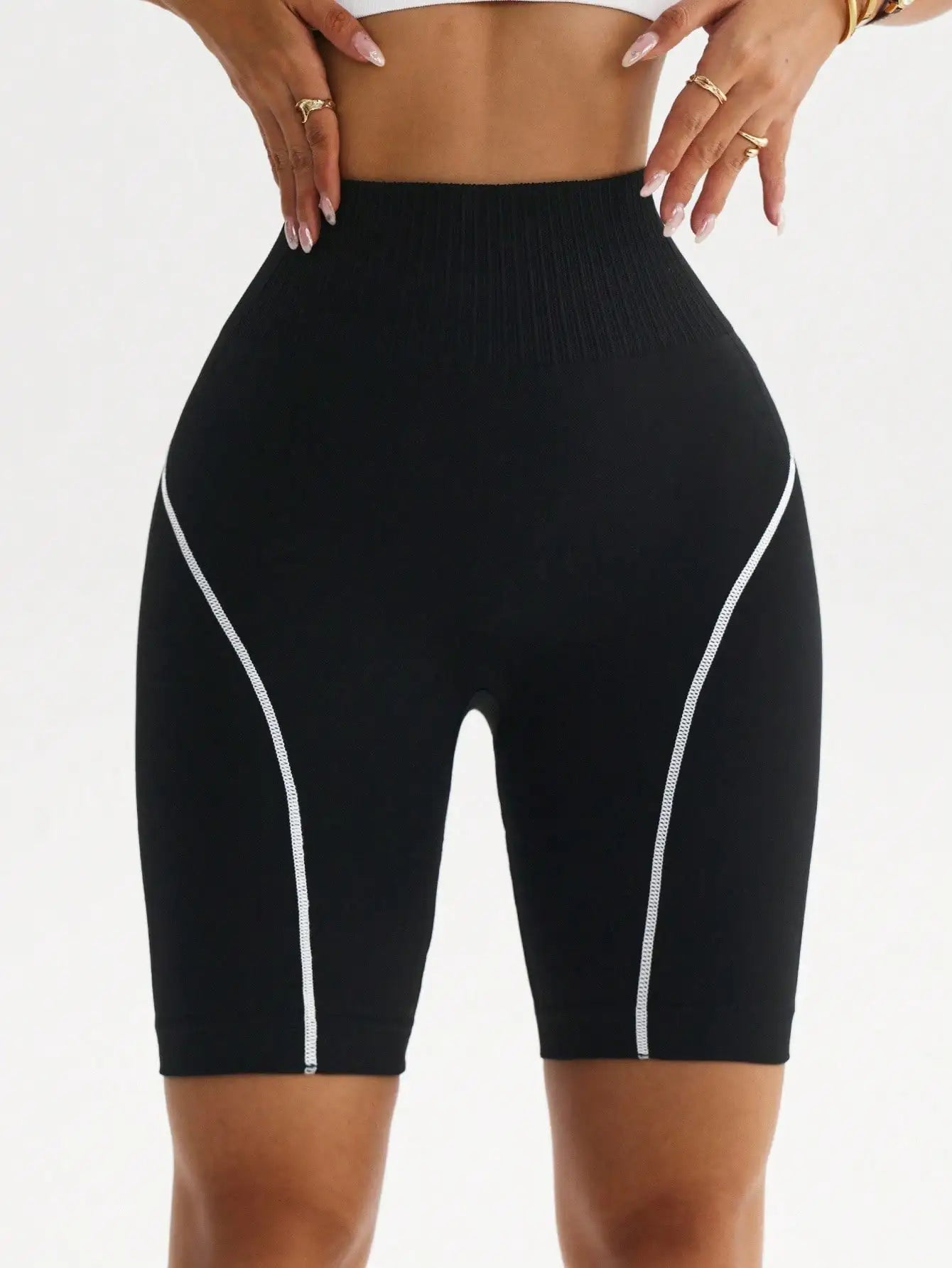 1pc Women's Seamless Sexy Leopard, Cycling  Shorts