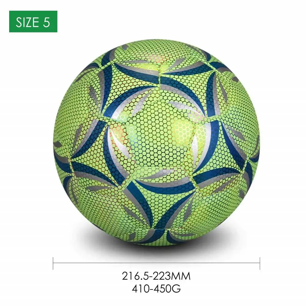 Reflective  Night Glowing Soccer Ball