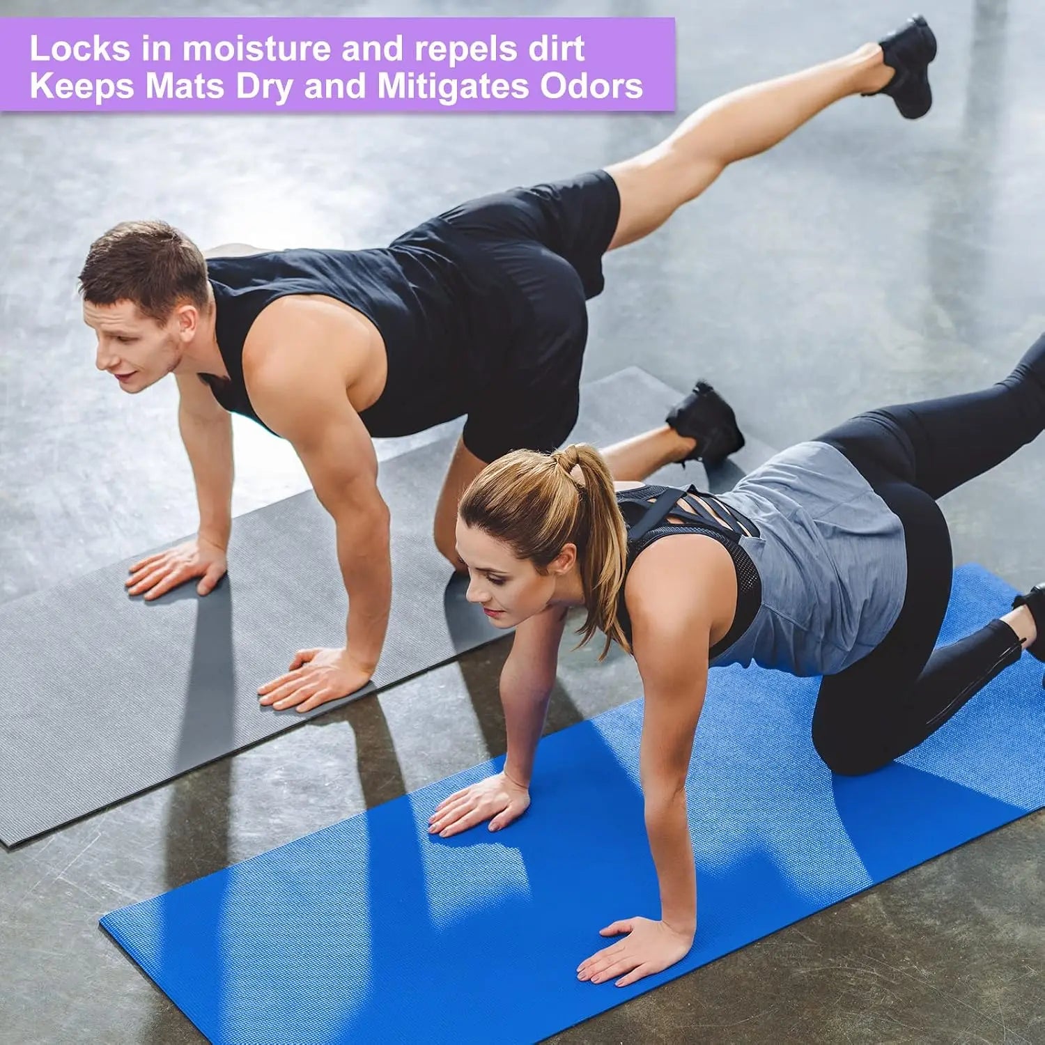 3 mm Thin Yoga Mats Lightweight PVC