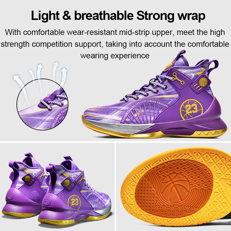 Men Basketball Shoes Fashion Sneakers