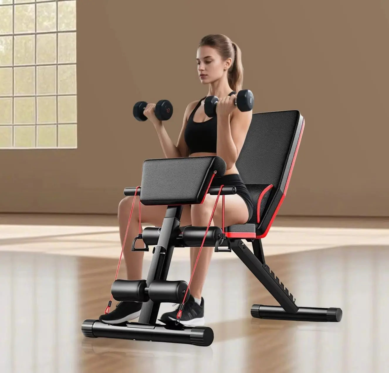 Multifunctional Foldable Weight Bench