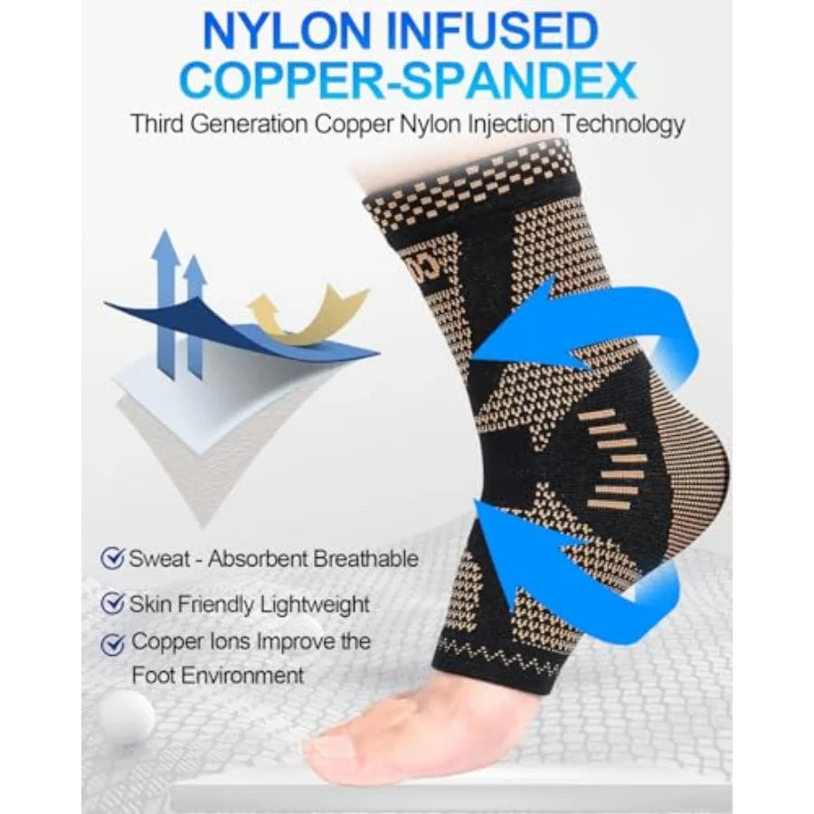 Copper Ankle Brace,