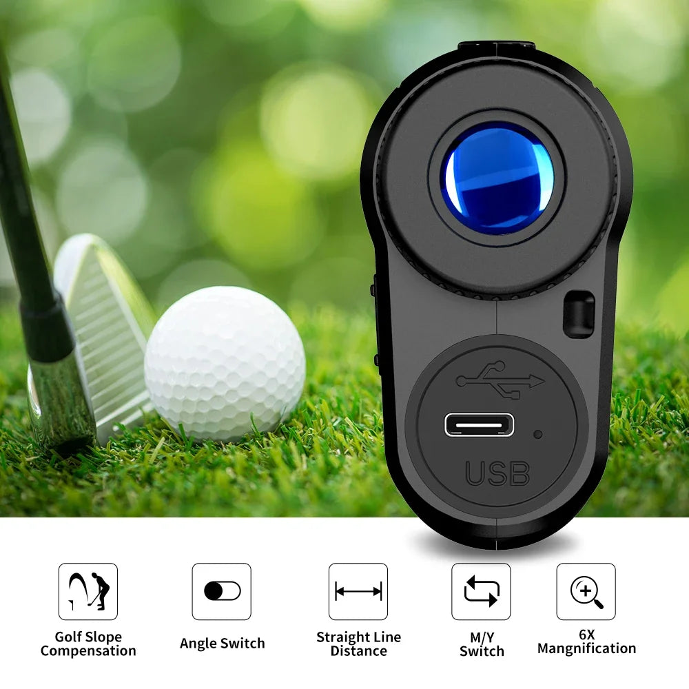 Golf Rangefinder with Slope, 1000M