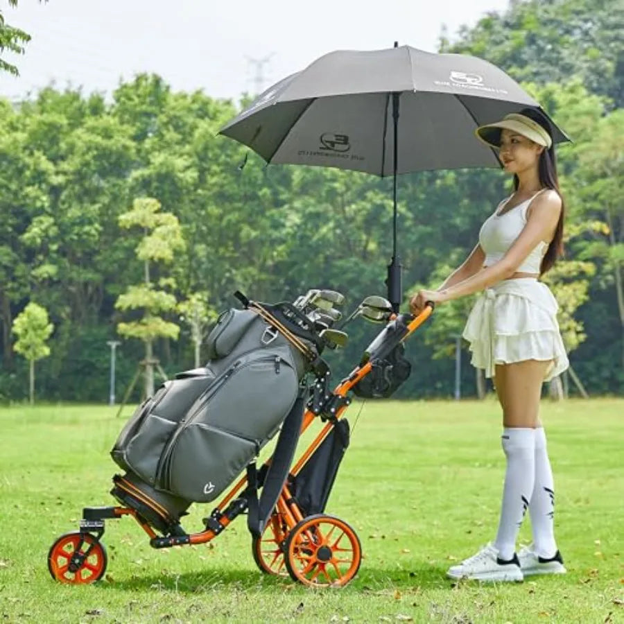 Golf Push Cart 3 Wheel