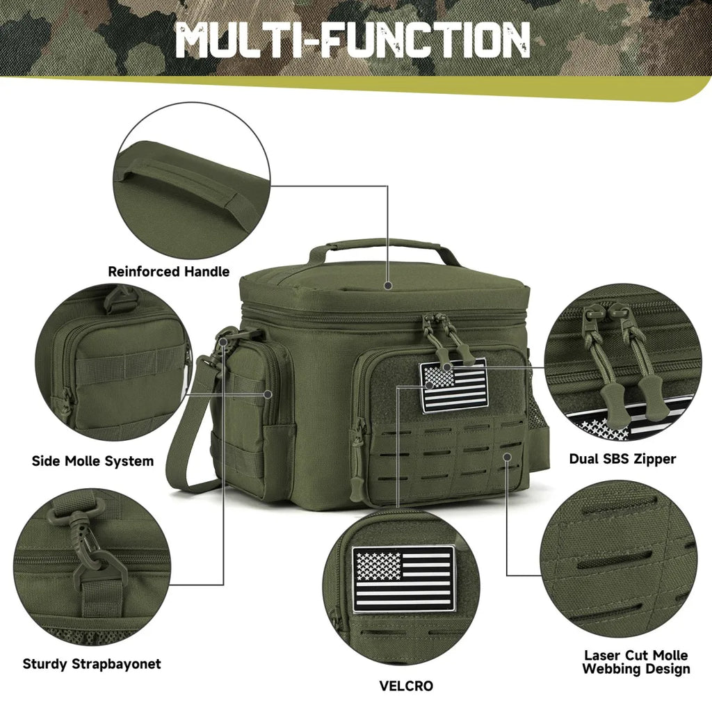 Thermal Cooler Bag Meal Camping Picnic