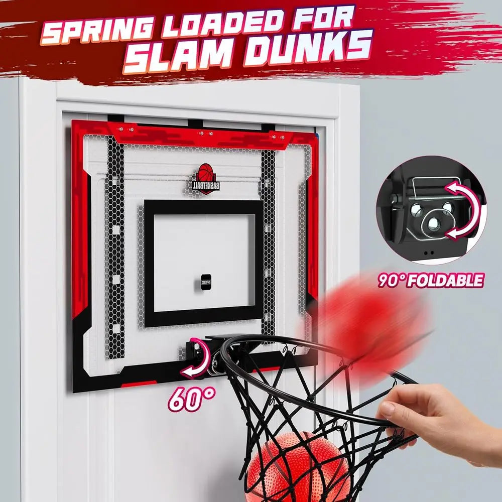 24 x 16 Adjustable Height Indoor Basketball Hoop