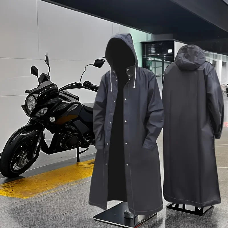 Adult Waterproof Long Raincoat Women's Men's