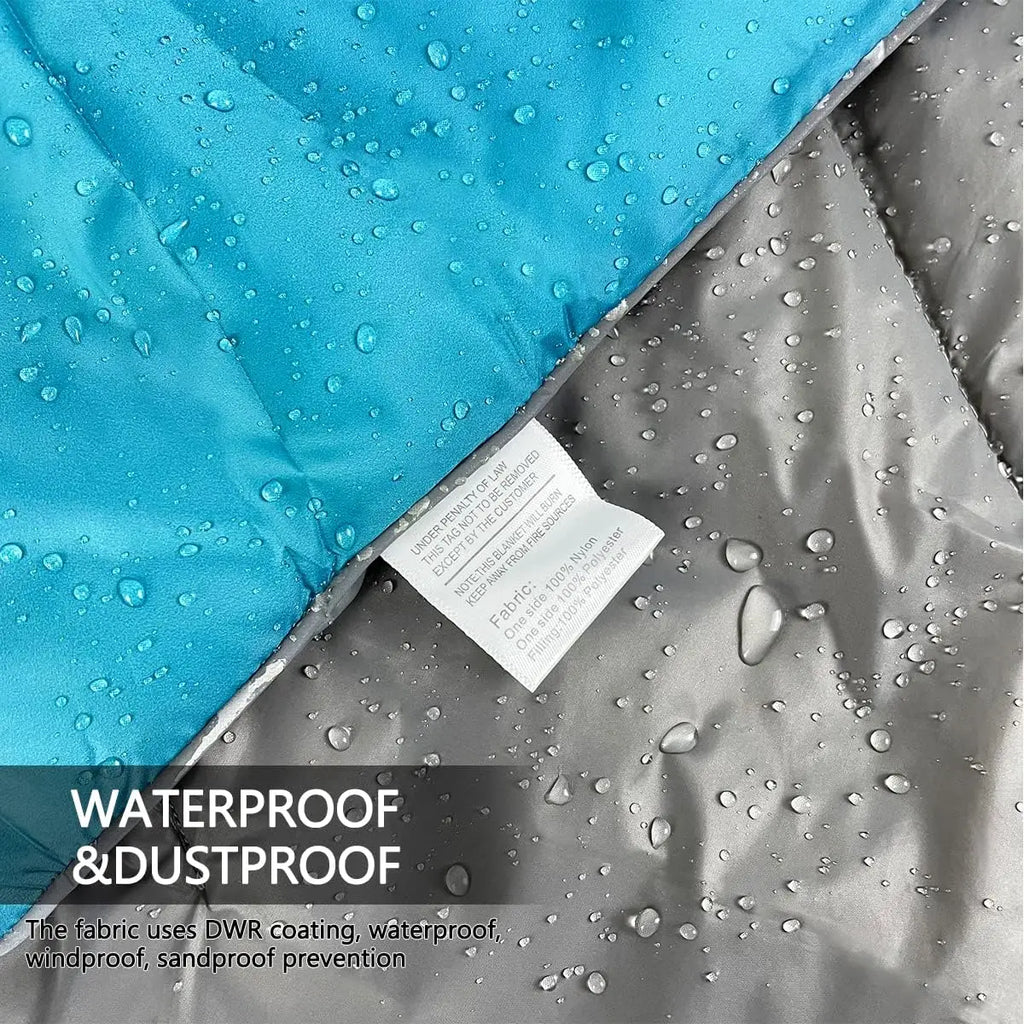 Outdoor Camping Blanket Fluffy Waterproof