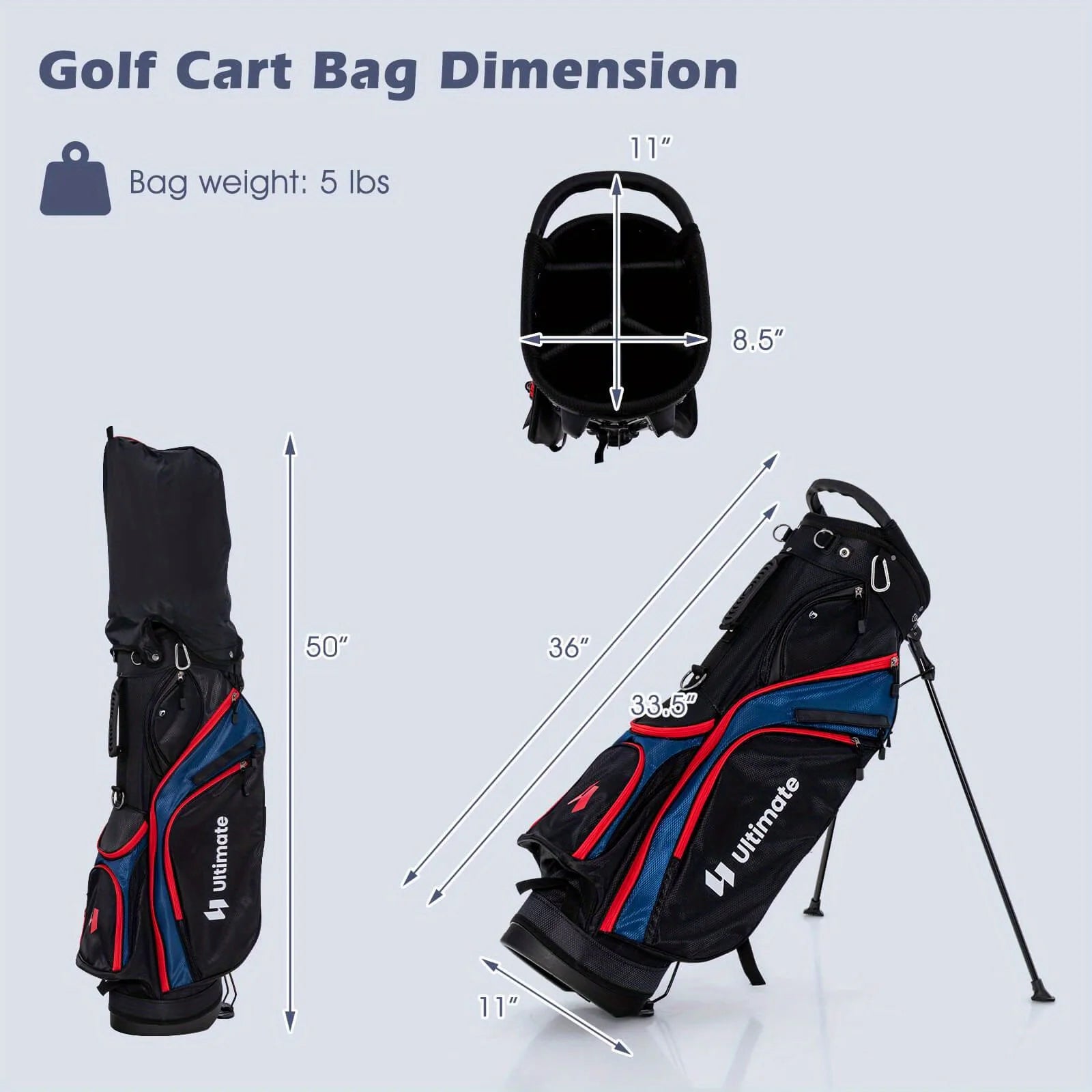 Men's Complete Golf Club Set