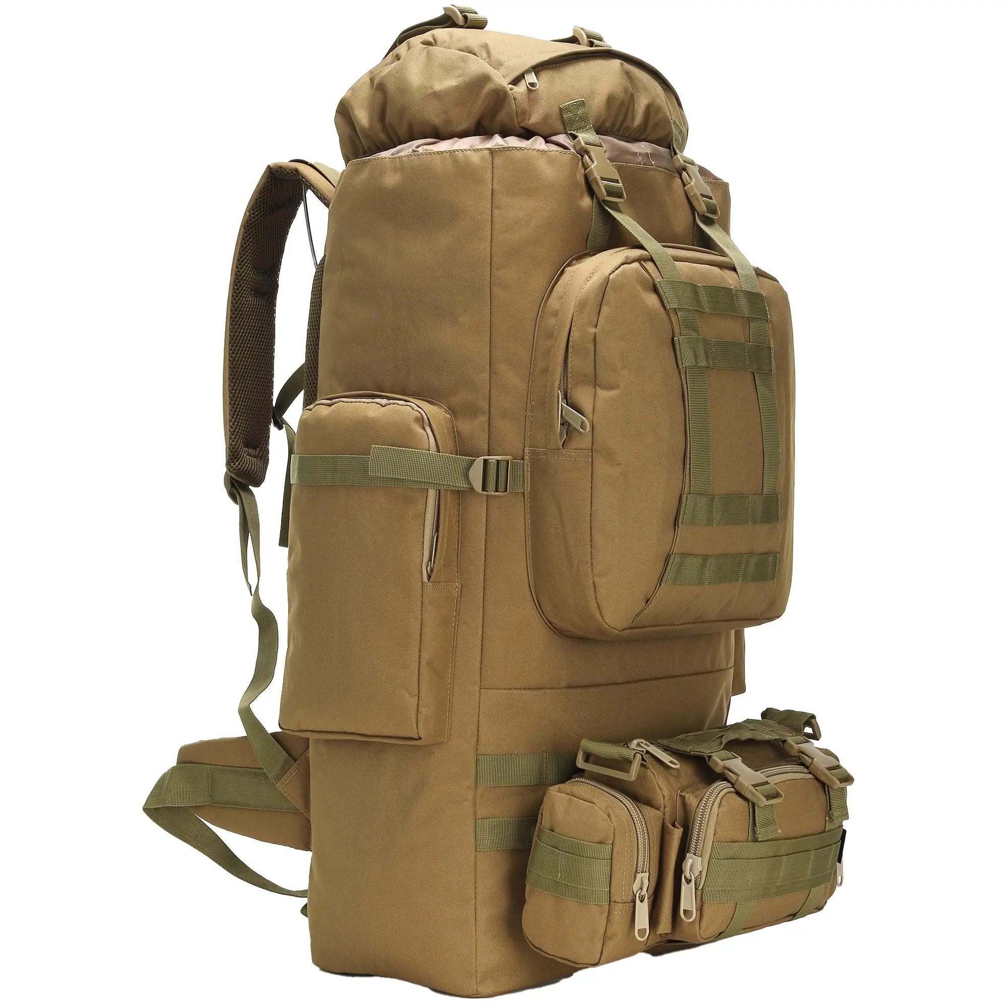 100L Hiking Backpack With Molle System