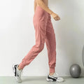 Womens Fabric Drawstring Running Sport Joggers