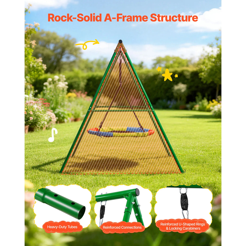 Swing Set for Backyard 32/40/60x32"