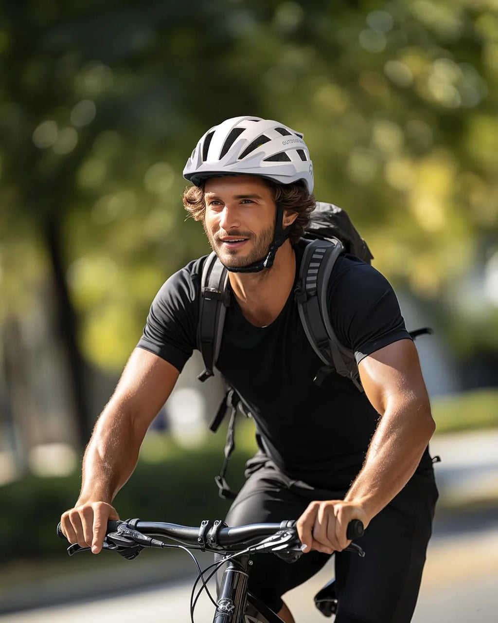Bike Helmet Type-C Rechargeable LED Taillight