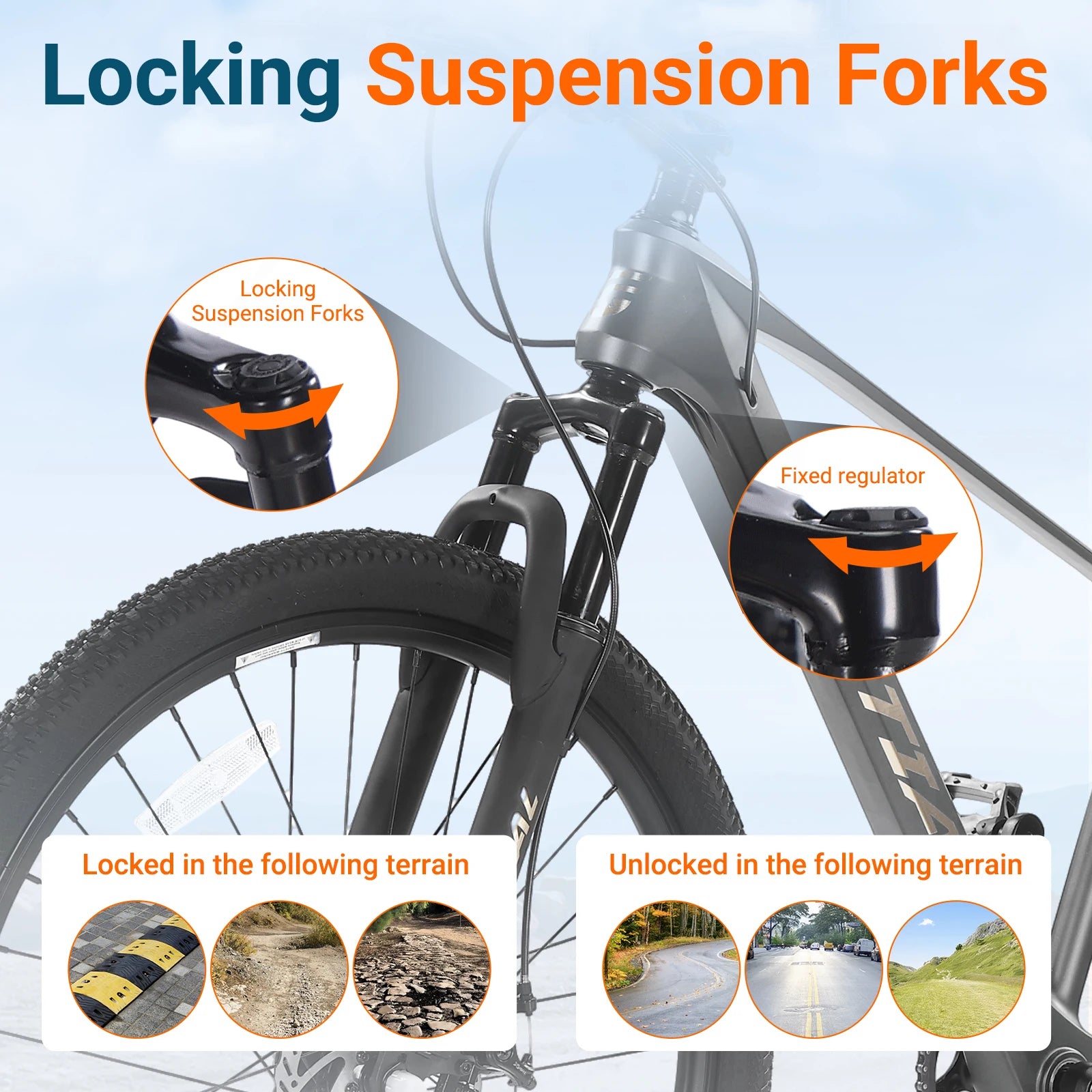 27.5 Inch  8 Speed Mountain Bike