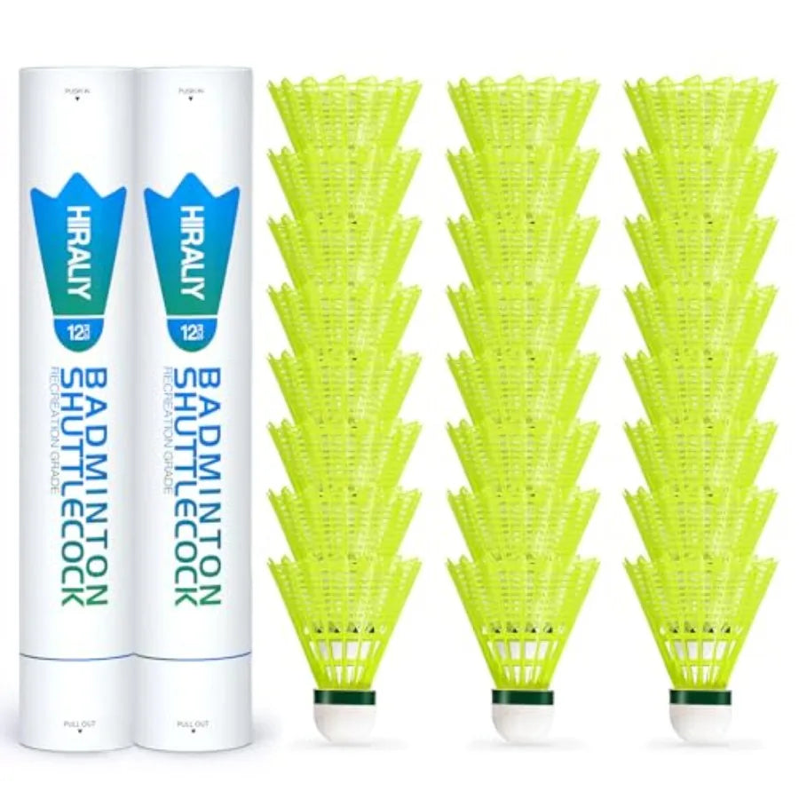 Pack Badminton Birdies Nylon, Durable