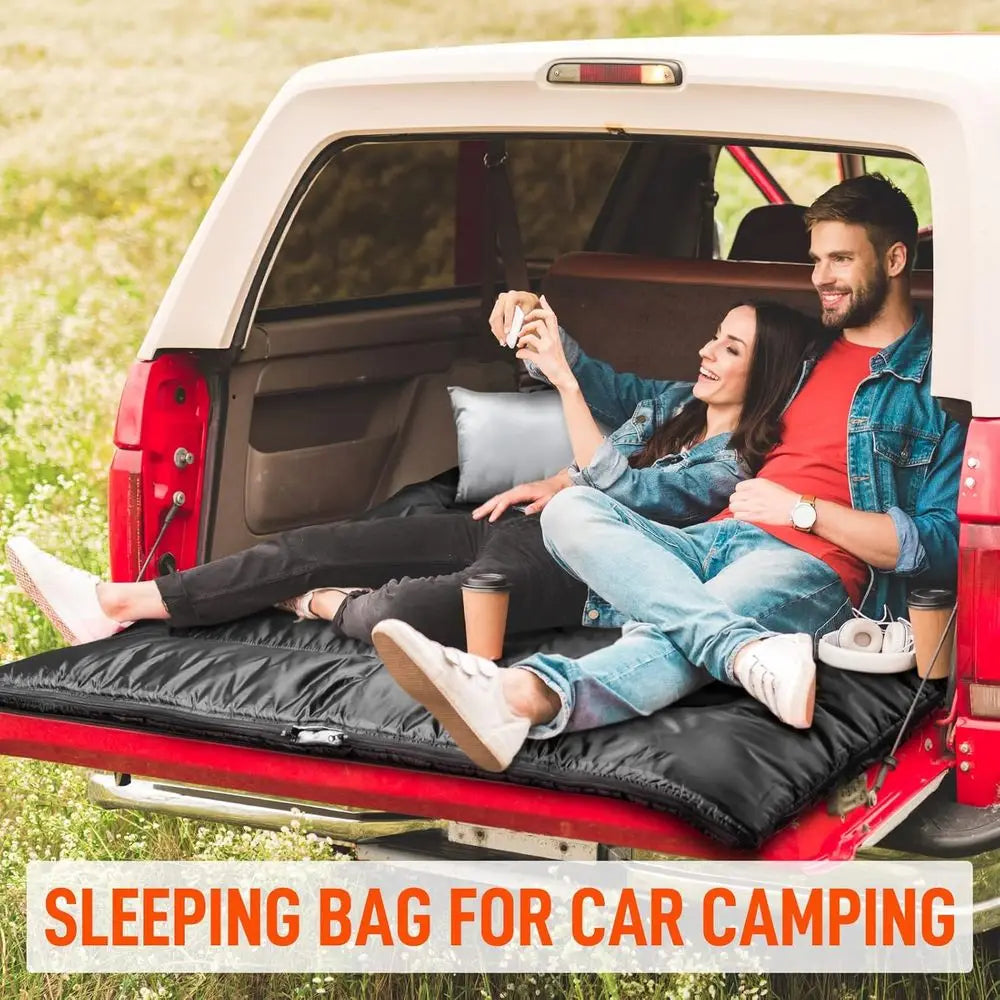 Extra Large Double Sleeping Bag for Two