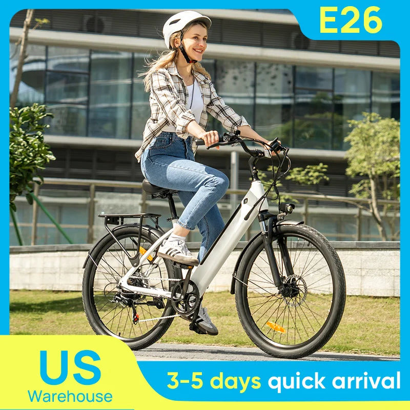 750W E26 Electric Bike for Adults