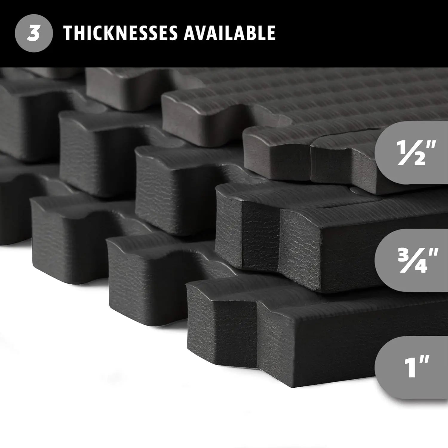 3/4 Inch Thick EVA Foam Interlocking Mats