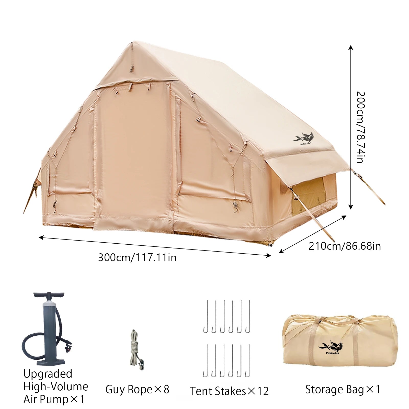 4-6 PersonOutdoor Family Luxury Tent