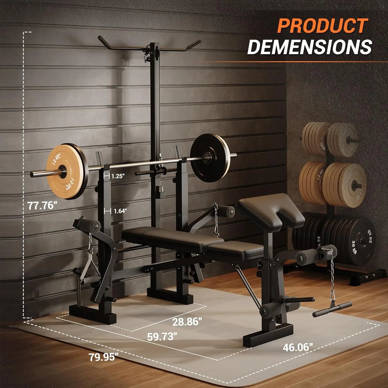 7 in 1 Strength Training Bench
