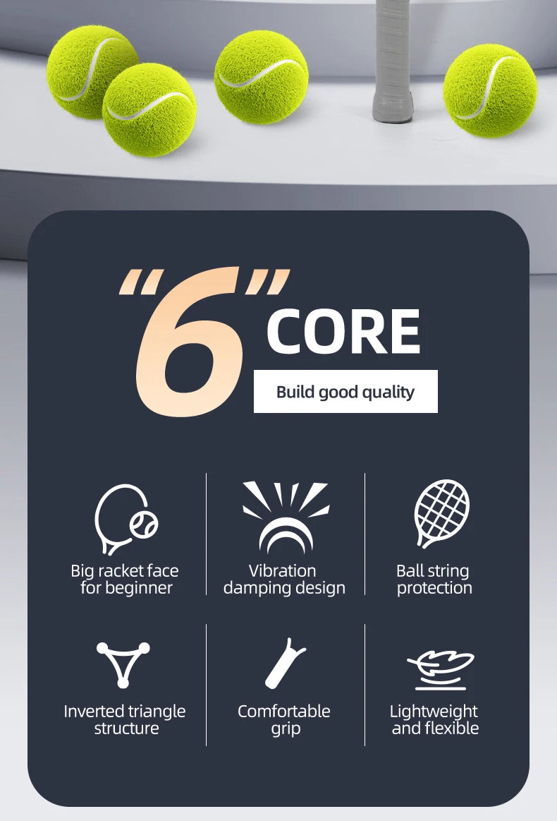 Composite Carbon Tennis Racket