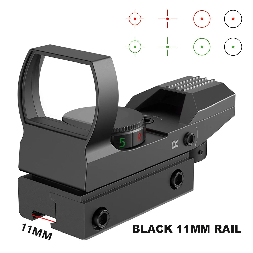 Tactical Red Green Dot Sight Scope