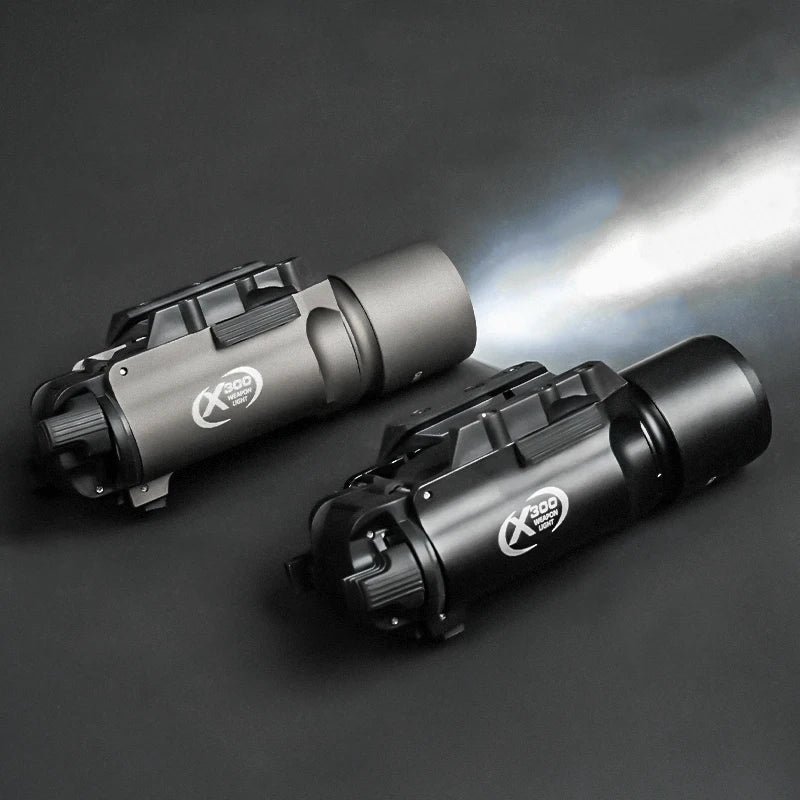 Metal Pistol Gun 500Lumen LED Ligh