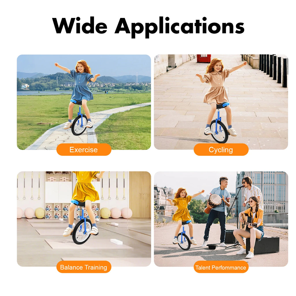 16 Inch Unicycle 110lbs Capacity