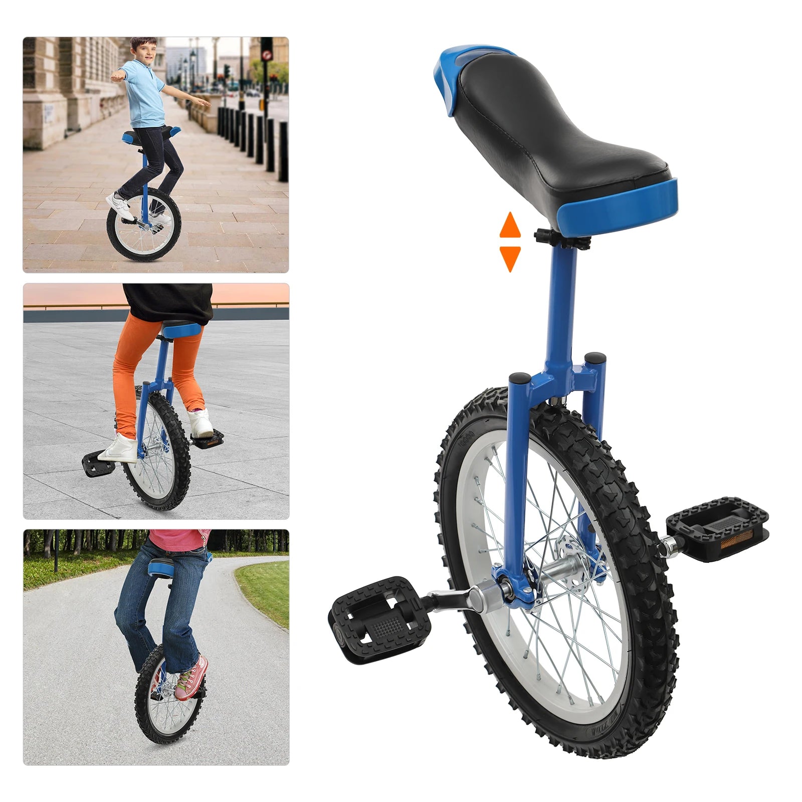 16 Inch Unicycle 110lbs Capacity