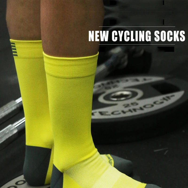 4 Pairs Cycling Socks  Men Soccer Also