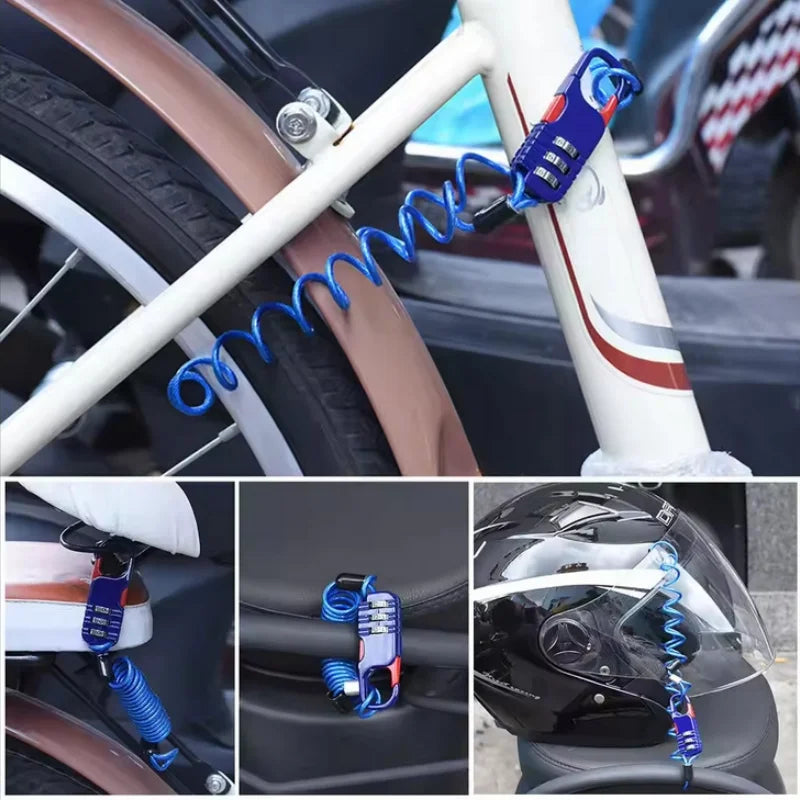 Bicycle Anti-Theft  Three-Digit Password Combination