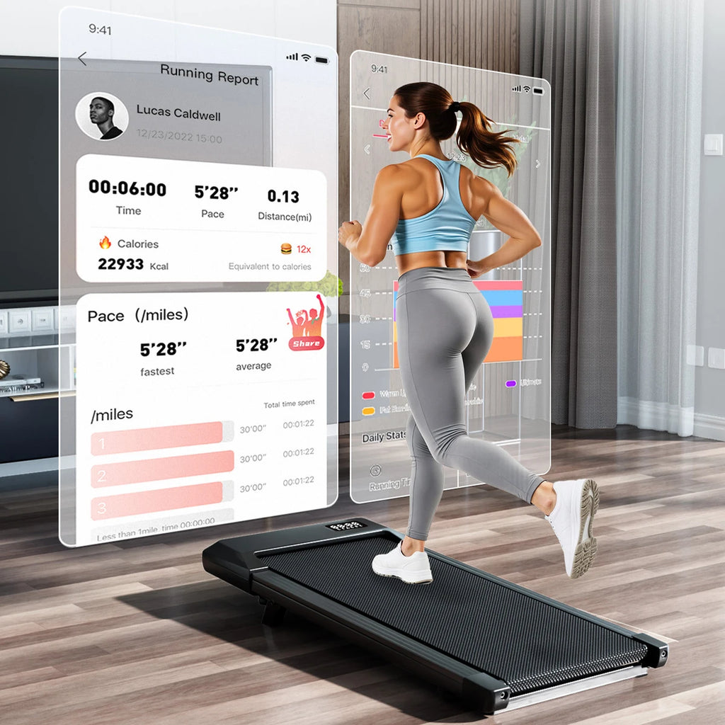 Foldable  Under Desk Treadmills  300 LBS