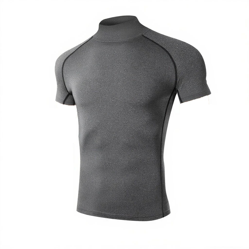Compression T Shirt Men Bodybuilding Short Sleeve