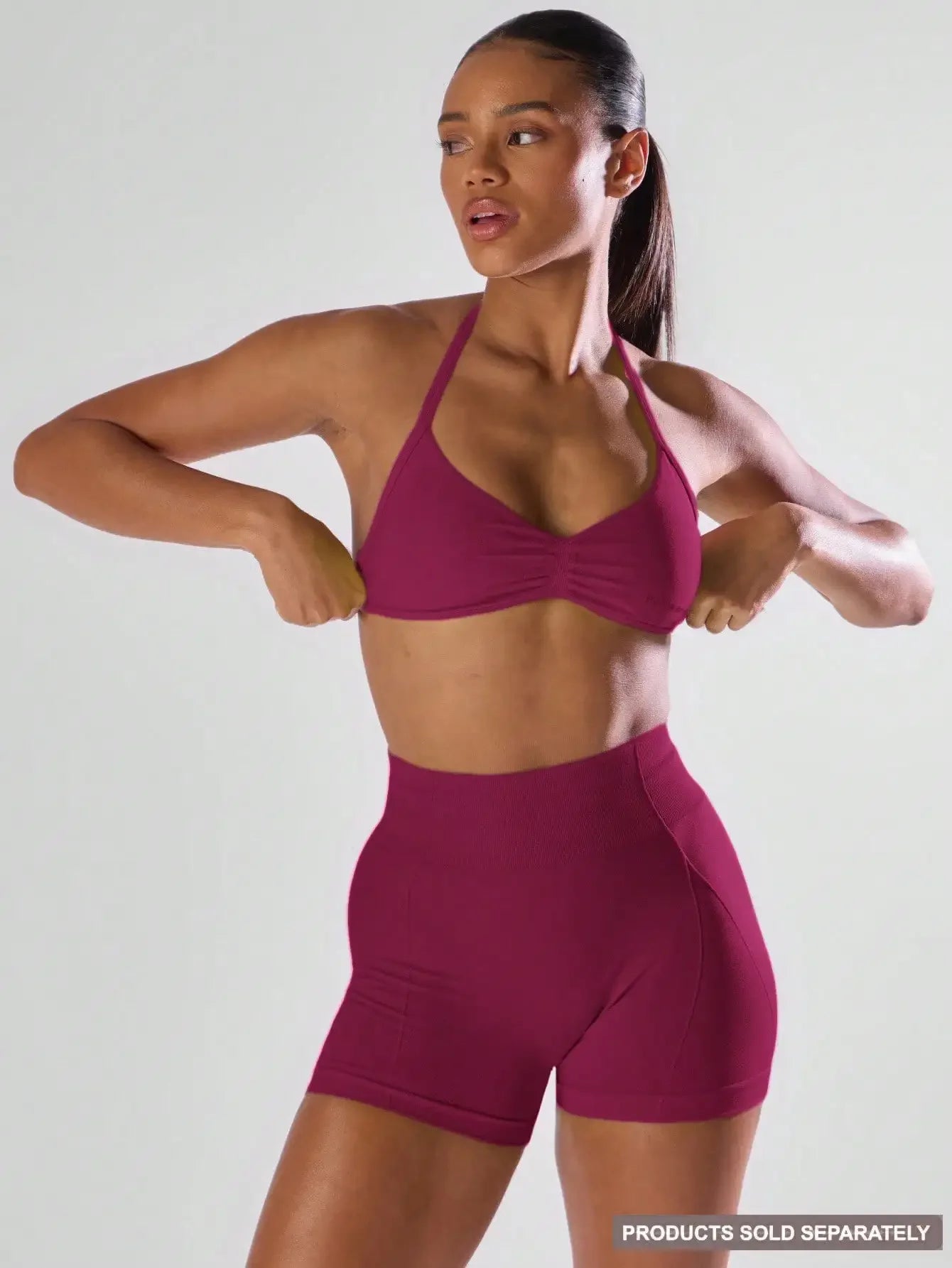 Sport Fitted Sports Bra Open Back l
