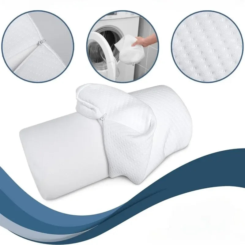 Comfort Bolster Pillow for Legs Back and Head