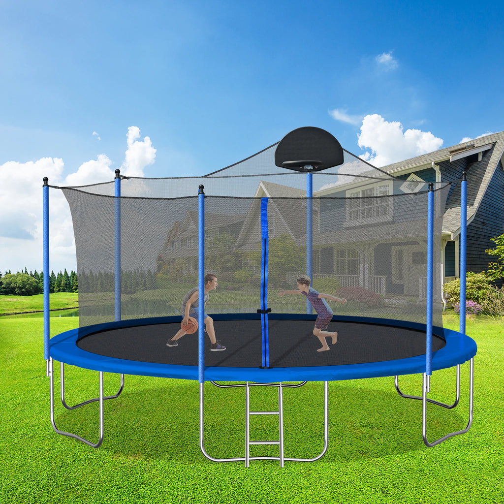 Large 14FT TRAMPOLINE WITH BOARD