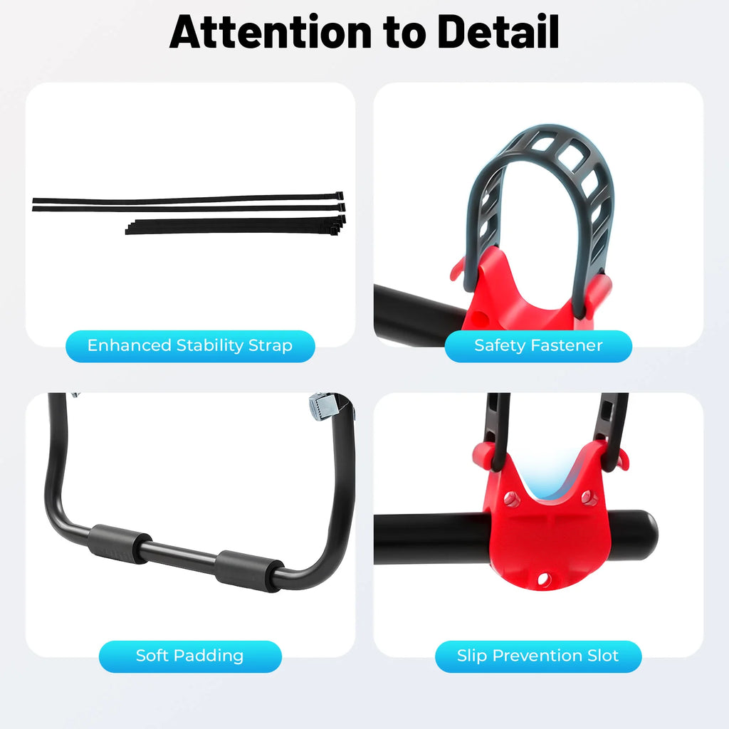 Universal Trunk Bike Rack 3 Bicycles