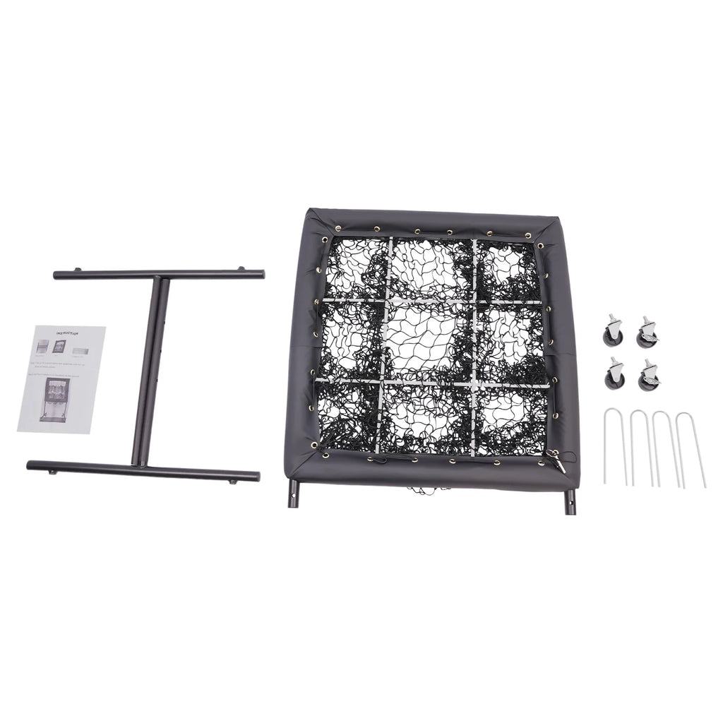 9 Hole Baseball Pitching Net Field