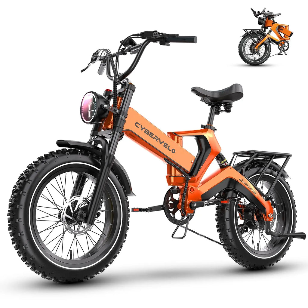 20” Fat Tire 2000W Peak Motor Luxury ebike