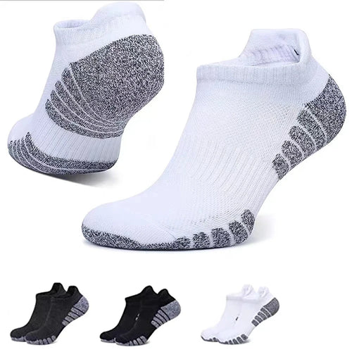 3 Pairs Professional Men's Fitness Ankle Socks
